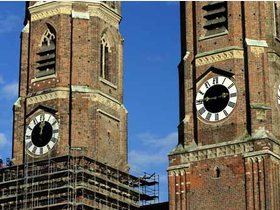 Münchner Frauenkirche wird saniert