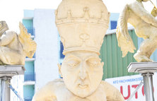 Gauklerfigur: Zwischenstopp in Graz